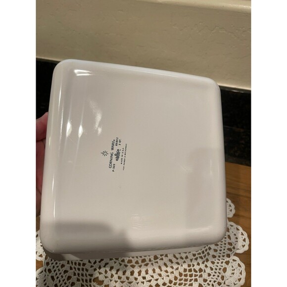 Blue cornflower corningware p-322 brownie pan - Picture 4 of 7